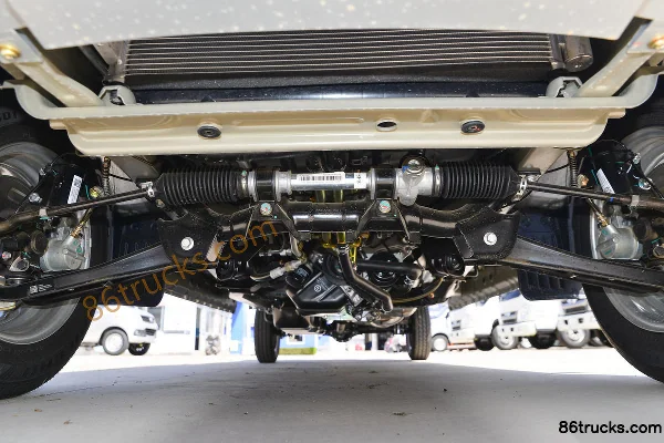 Foton Xiangling V1 1.3L 91 ch 4X2(6 roues) essence 2,53 m double cabine plateau micro camion Châssis (1) | 86Trucks