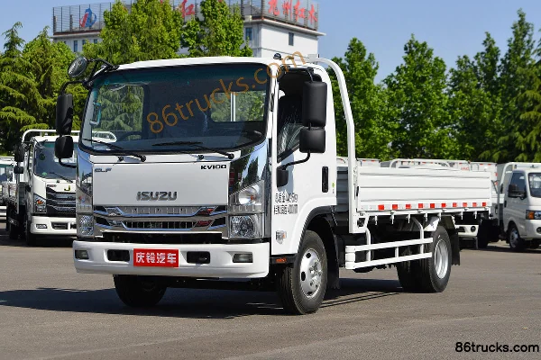 Isuzu KV100 132 ch 4X2(6 roues) camion léger à ridelles 4,205 m monoplace (frein à air) (China VI) Extérieur (3) | 86Trucks
