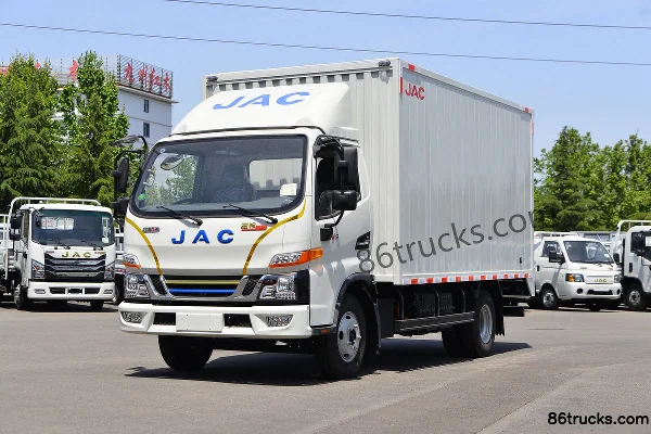 JAC Junling Treasure Pot 4.5T 4.15m single-row plug-in hybrid van light truck 15.5kWh 4X2(6 wheels) Exterior (3) | 86Trucks