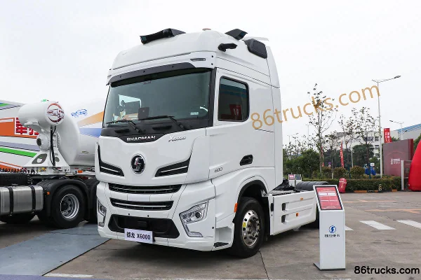 SHACMAN Delong X6000 Elite Edition 500 ch 4X2(6 roues) tracteur routier à boîte automatique AMT (China VI) Extérieur (3) | 86Trucks