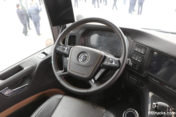 SHACMAN Delong X6000 Elite Edition 500 ch 4X2(6 roues) tracteur routier à boîte automatique AMT (China VI) Cabine (3) | 86Trucks