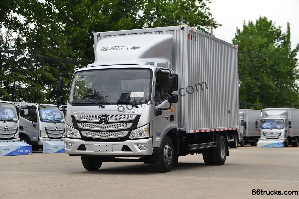 Foton Aumark S1 156ch 4X2(6 roues) 4,14m cabine simple camion léger fourgon (ZF6 vitesses) (China VI) Extérieur (3) | 86Trucks