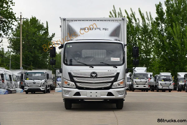Foton Aumark S1 156ch 4X2(6 roues) 4,14m cabine simple camion léger fourgon (ZF6 vitesses) (China VI) Extérieur (2) | 86Trucks