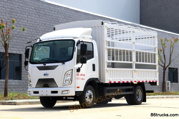 Xinchufeng H5 4.5T 4.1m Single Row Pure Electric Cage Van Light Truck 81.14kWh 4X2(6 wheels) Exterior (2) | 86Trucks