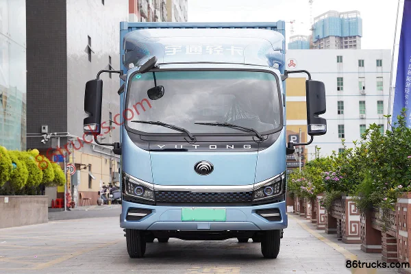 Yutong 4,5T 4,2 m cabine simple camion léger fourgon électrique pur 100,46 kWh 4X2(6 roues) Extérieur (2) | 86Trucks