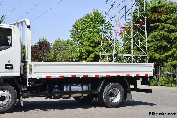 JAC Shuailing Q6 Comfort Edition 160hp 4X2(6 wheels) 4.18m single-row flatbed light truck (China VI) Body (1) | 86Trucks