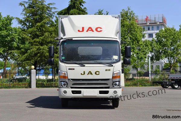 JAC Shuailing Q6 version confort 160 ch 4X2(6 roues) 4,12 m cabine simple fourgon camion léger (China VI) Extérieur (2) | 86Trucks