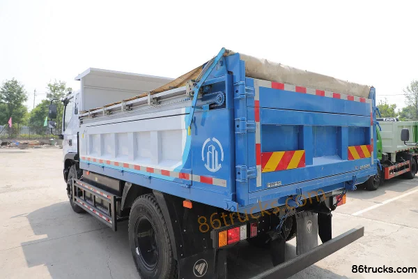 Foton Dajingang ES5 4X2(6 roues) Camion benne électrique pur 3,8 m cabine avancée 246,67 kWh Carrosserie (1) | 86Trucks