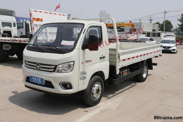 Foton Xiaoyun W3 95hp 4X2(6 wheels) 3.1m single-row flatbed mini truck Exterior (3) | 86Trucks