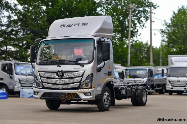 Foton Aumark S3 Series Green Channel Seafood Edition 170hp 4X2(6 wheels) 4.17m Single Row Curtain Side Light Truck (China VI) Exterior (3)