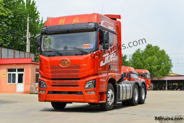 FAW Jiefang Qingdao JH6 Heavy Truck Pilot Edition 510hp 6X4(10 wheels) AMT automatic tractor truck Exterior (3) | 86Trucks