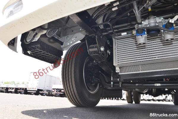 JAC Junling E3 120 hp 4X2(6 wheels) 2.6m Double Row Flatbed Light Truck Chassis (2) | 86Trucks