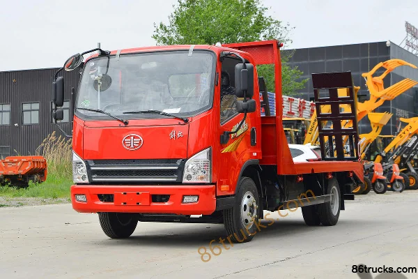 FAW Jiefang Hu VN 137 ch 4X2(6 roues) 4,2 m camion plateau Extérieur (3) | 86Trucks