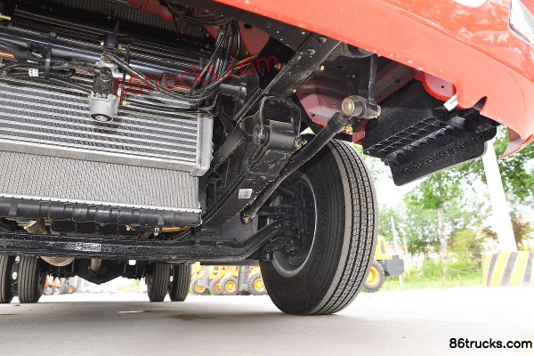 FAW Jiefang Hu VN 137 ch 4X2(6 roues) 4,2 m camion plateau Châssis (3) | 86Trucks