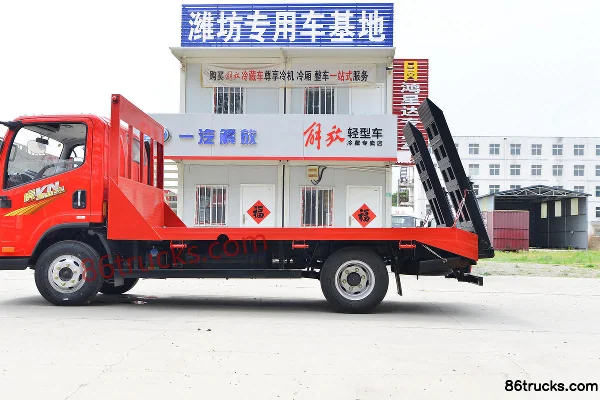 FAW Jiefang Hu VN 137 ch 4X2(6 roues) 4,2 m camion plateau Carrosserie (2) | 86Trucks