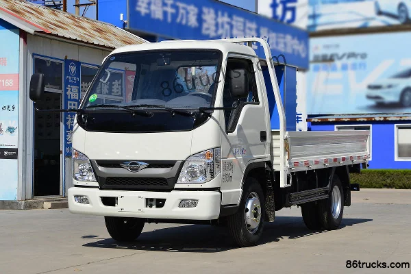 Foton Times Xiaoka Star 2 95hp 4X2(6 wheels) 3.3m Single Row Flatbed Micro Truck (China VI) Exterior (3) | 86Trucks