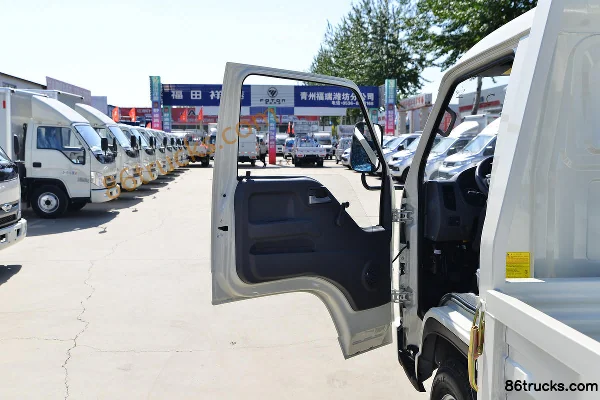 Foton Times Xiaoka Star 2 95hp 4X2(6 wheels) 3.3m Single Row Flatbed Micro Truck (China VI) Cab (1) | 86Trucks