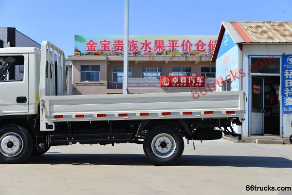 Foton Times Xiaoka Star 2 95hp 4X2(6 wheels) 3.3m Single Row Flatbed Micro Truck (China VI) Body (2) | 86Trucks