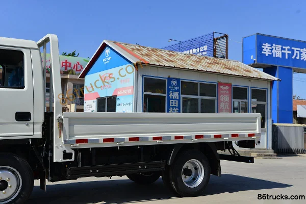 Foton Times Xiaoka Star 2 95hp 4X2(6 wheels) 3.3m Single Row Flatbed Micro Truck (China VI) Body (1) | 86Trucks