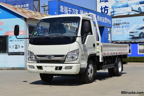 Foton Shidai Xiaoka Zhixing Q2 1,6 L 122 ch 4X2(6 roues) CNG camion plateau à ridelles simple cabine 3,67 m (China VI) Extérieur (3) | 86Tru