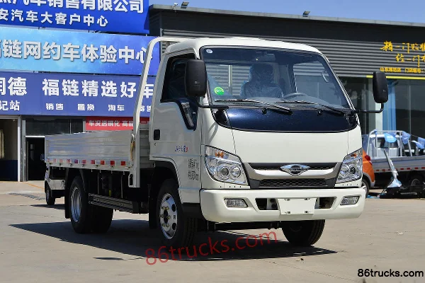 Foton Times Small Card Star 3 115hp 4X2(6 wheels) 4.2m Single Row Flatbed Micro Truck (Air Brake) Exterior