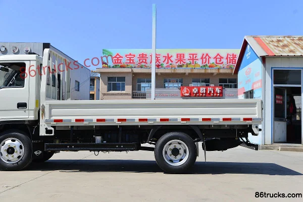 Foton Shidai Xiaoka Zhixing Q2 1,6 L 122 ch 4X2(6 roues) CNG camion plateau à ridelles simple cabine 3,67 m (China VI) Carrosserie (2) | 86T