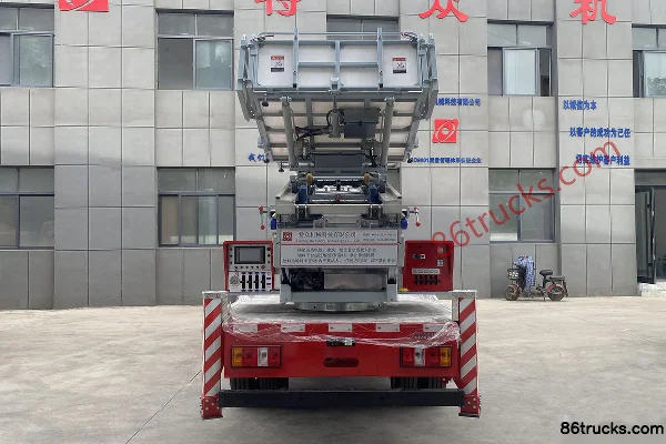 JMC Shunda Wide Body 116 hp 4X2(6 wheels) Moving Truck (Shiji Tantai Brand) Exterior (3) | 86Trucks