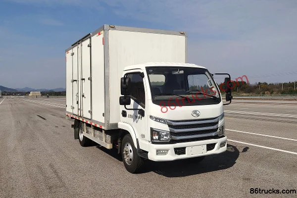 Yuejin Chaoyue EH100 7.4T 4.17m single-row pure electric light truck 81.14kWh 4X2(6 wheels) Exterior