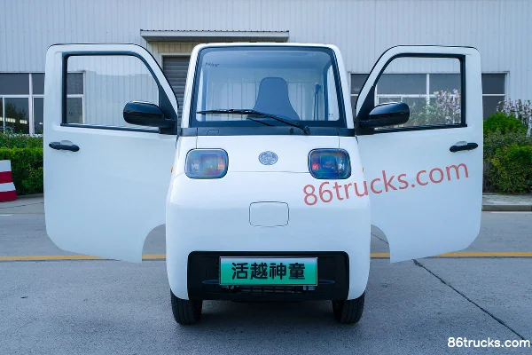 Huoyue Shentong Shentong 01 0.95T 1.74m single-row battery-swap pure electric box micro truck 6.9kWh 4X2(6 roues) Extérieur (3) | 86Trucks