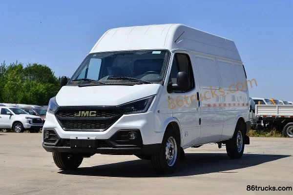 JMC Teshun 122 hp 3-seat 2.8T diesel high roof cargo van (China VI) Exterior (3) | 86Trucks