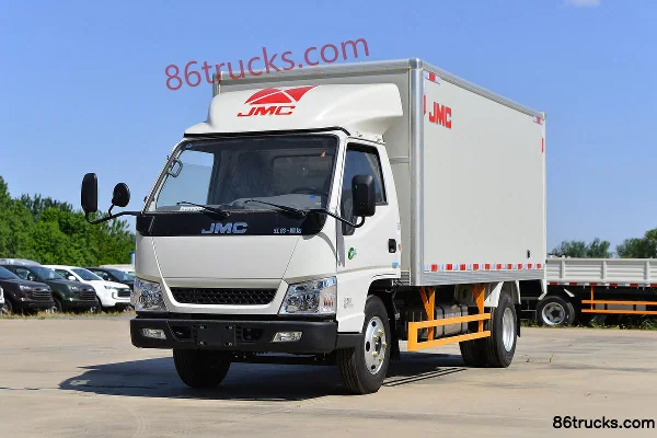 JMC Shunda narrow body 116hp 4X2(6 wheels) 4.21m single-row van light truck (China VI) Exterior (3) | 86Trucks