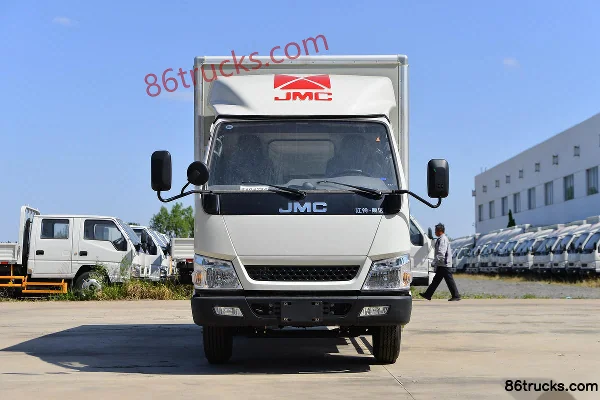 JMC Shunda narrow body 116hp 4X2(6 wheels) 4.21m single-row van light truck (China VI) Exterior (2) | 86Trucks