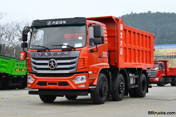 Dayun Fengshang Composite 245hp 6X2(8 wheels) 4.8m Dump Truck (China VI) Exterior (3) | 86Trucks