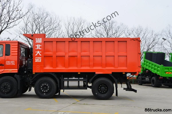 Dayun Fengshang Composite 245hp 6X2(8 wheels) 4.8m Dump Truck (China VI) Body (2) | 86Trucks