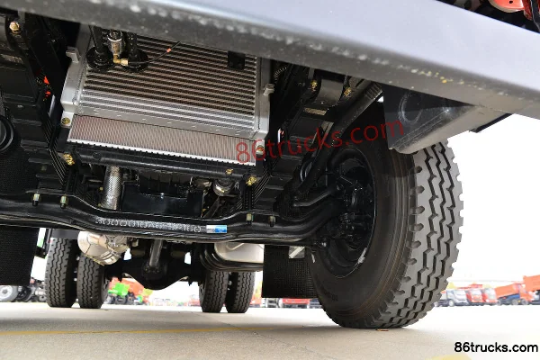 Dayun Yuntu Composite 180hp 4X2(6 wheels) 4m Dump Truck (Fast Gear 10-speed) Chassis (3) | 86Trucks