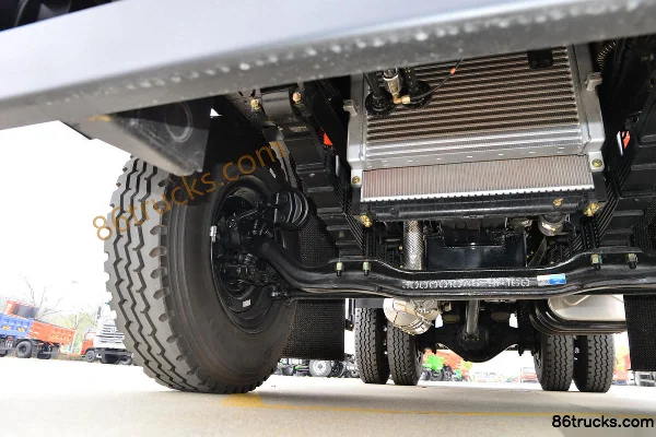 Dayun Yuntu Composite 180hp 4X2(6 wheels) 4m Dump Truck (Fast Gear 10-speed) Chassis (2) | 86Trucks