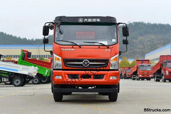 Dayun Yuntu Composite 180hp 4X2(6 wheels) 4m Dump Truck (Fast Gear 10-speed) Exterior (2) | 86Trucks