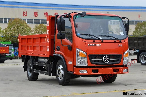 Dayun Yitu composite 143hp 4X2(6 wheels) 3.2m dump truck Exterior