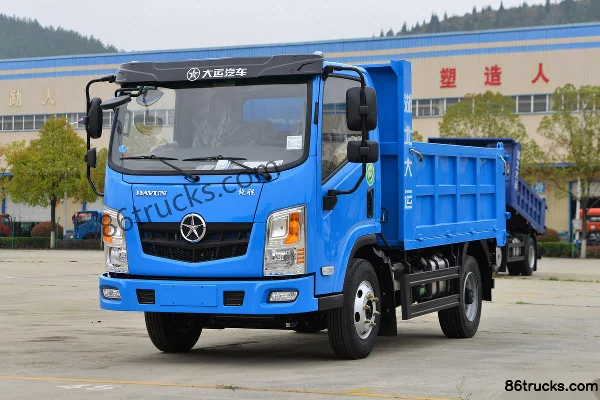 Dayun Ruisheng 143 hp 4X2(6 wheels) 3.05m Dump Truck (Ratio 5.571) Exterior (3) | 86Trucks