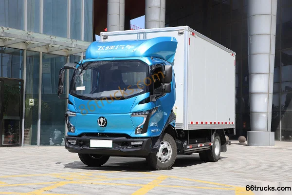 Feidi EW5 version standard 4,5T camion léger fourgon électrique pur 4,16 m cabine simple 100,27 kWh 4X2(6 roues) Extérieur (3) | 86Trucks