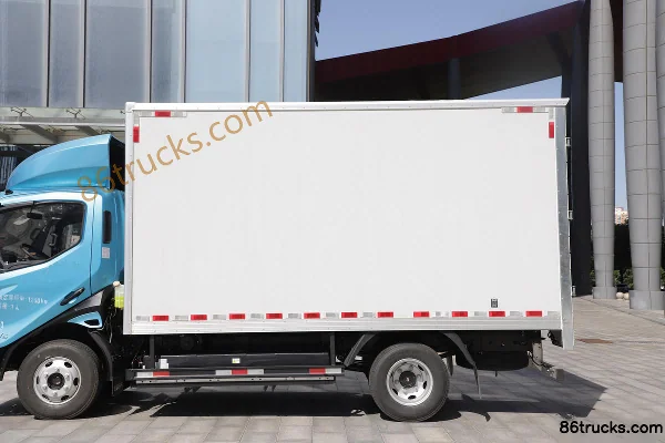 Feidi EW5 version standard 4,5T camion léger fourgon électrique pur 4,16 m cabine simple 100,27 kWh 4X2(6 roues) Carrosserie (2) | 86Trucks