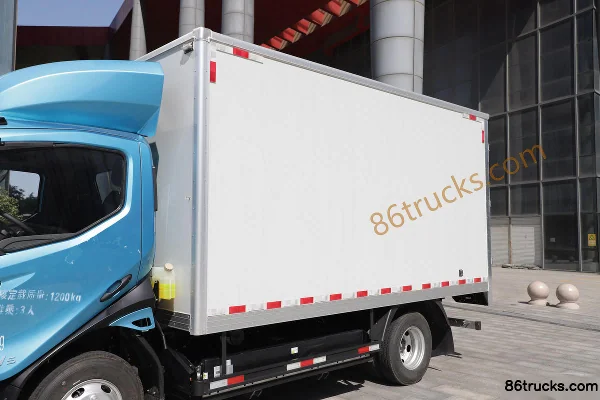 Feidi EW5 version standard 4,5T camion léger fourgon électrique pur 4,16 m cabine simple 100,27 kWh 4X2(6 roues) Carrosserie (1) | 86Trucks