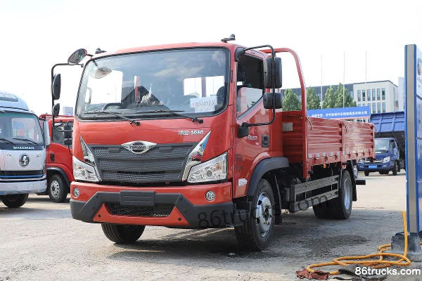 Foton Times Linghang ES5 190 ch 4X2(6 roues) 4,84 m camion léger plateau cabine avancée (China VI)(rapport 3,889) Extérieur (3) | 86Trucks