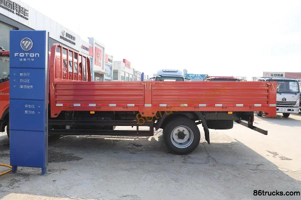 Foton Times Linghang ES5 190 ch 4X2(6 roues) 4,84 m camion léger plateau cabine avancée (China VI)(rapport 3,889) Carrosserie (1) | 86Trucks