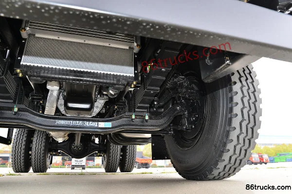 Dayun Zhengtu Composite Type 158hp 4X2(6 wheels) 3.75m Dump Truck Chassis (3) | 86Trucks