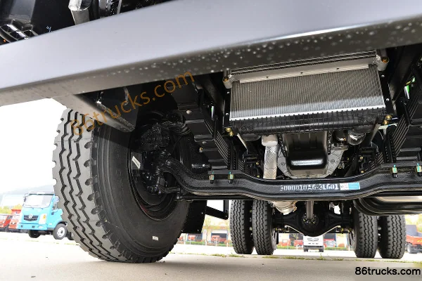 Dayun Zhengtu Composite Type 158hp 4X2(6 wheels) 3.75m Dump Truck Chassis (2) | 86Trucks