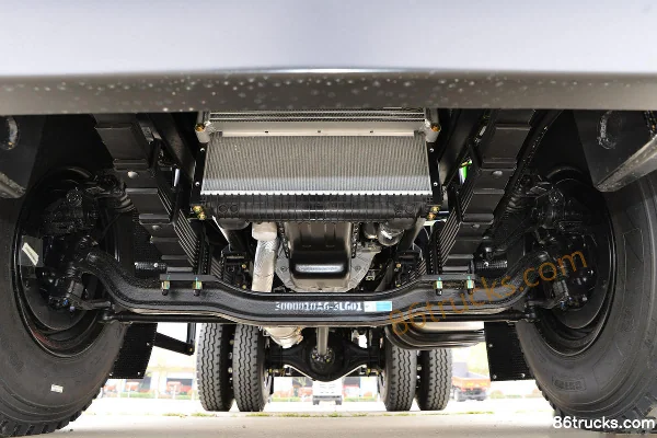 Dayun Zhengtu Composite Type 158hp 4X2(6 wheels) 3.75m Dump Truck Chassis (1) | 86Trucks
