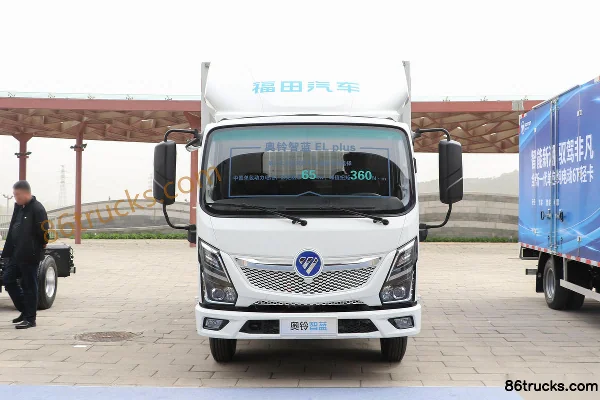 Foton iBlue 4.5T 4.14m single-row cab electric van light truck 100.27kWh 4X2(6 wheels) Exterior (2) | 86Trucks