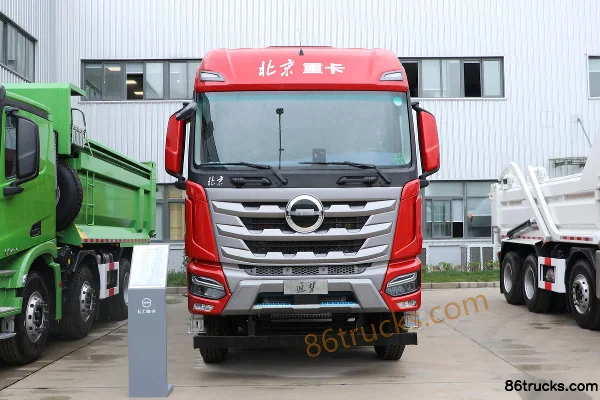Beijing Trucks Dream Chaser 490hp 8X4(12 wheels) 8.6m AMT Automatic Dump Truck (China VI) Exterior (2) | 86Trucks