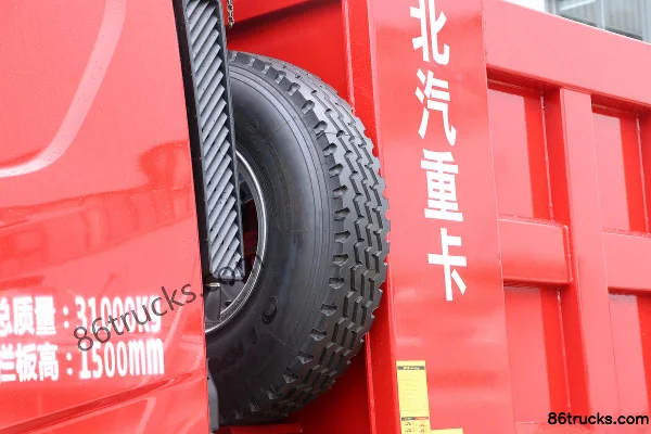 Beijing Trucks Dream Chaser 490hp 8X4(12 wheels) 8.6m AMT Automatic Dump Truck (China VI) Body (3) | 86Trucks